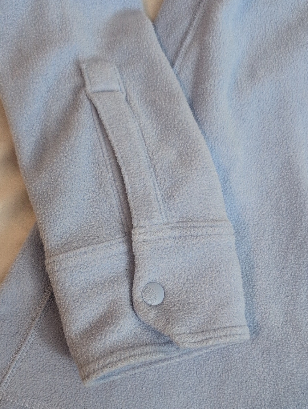 Women's Turpin Fleece Half Zip Light Blue size Medium - Picture 2 of 6